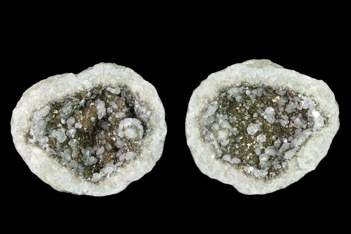 Keokuk Geode with Calcite Crystals - Missouri #135013